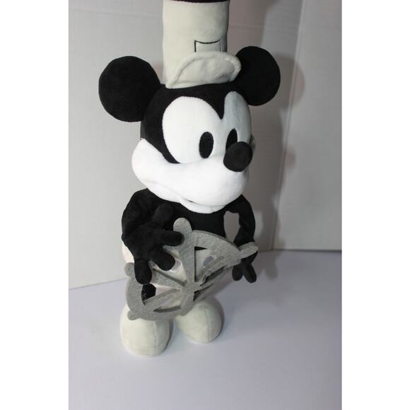 Mickey Mouse Steamboat Willie 90th Special Edition 17” Plush Target Animated - Picture 2 of 4